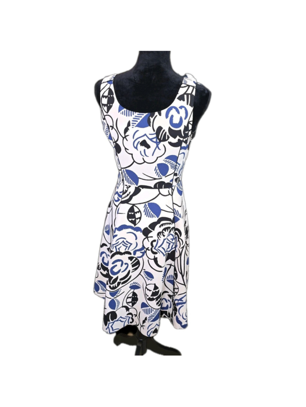 Anthropologie Vanessa Virginia Fit & Flare Spring Wedding Guest Dress Size 4 - Picture 2 of 10